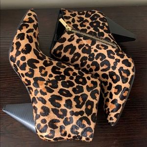 Cheetah ankle Booties
